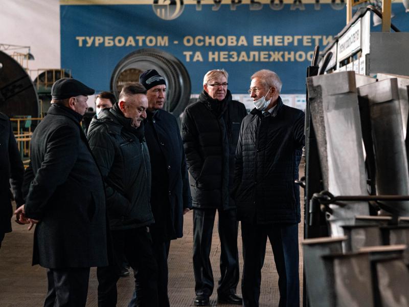 Delegation of Kyiv Research and Design Institute "Energoprojekt" visited JSC "Ukrenergomashyny"