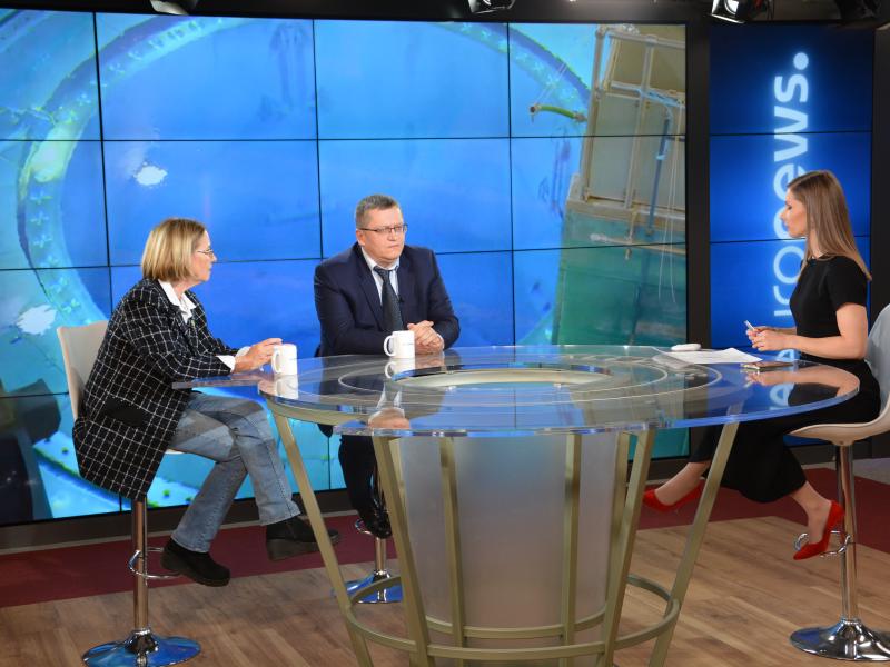 ІНТЕРВ’Ю ГОЛОВИ ПРАВЛІННЯ АТ КІЕП В СТУДІЇ EURONEWS